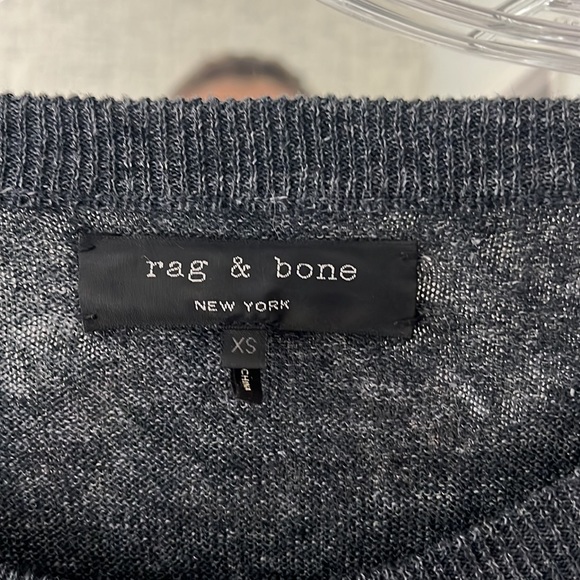 rag & bone grey marled sweater - Picture 4 of 6
